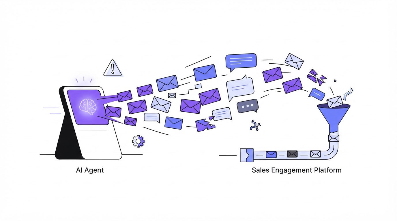 Risks to manage when an AI sales agent sends outreach